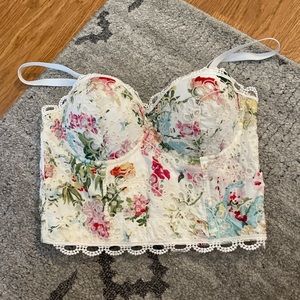 Fab’rik Corset crop top